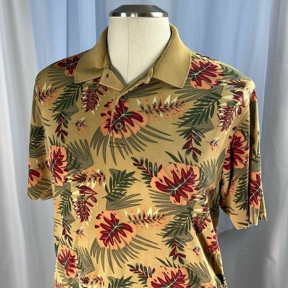 Jos. A Bank Silk Tropical Polo Shirt M - Picture 1 of 6